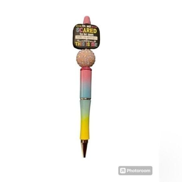3/15 Not Scared Decorative Pen - Picture 1 of 1